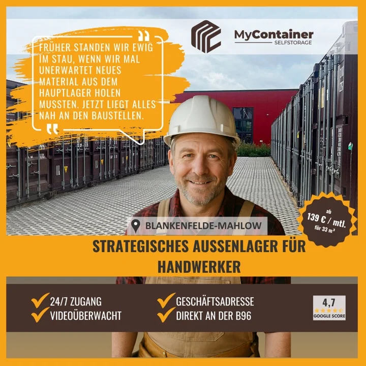 Recruiting-Anzeige von Fachkraft Jetzt für Industrie und Logistik